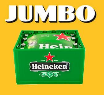 Kratje Heineken bij Jumbo